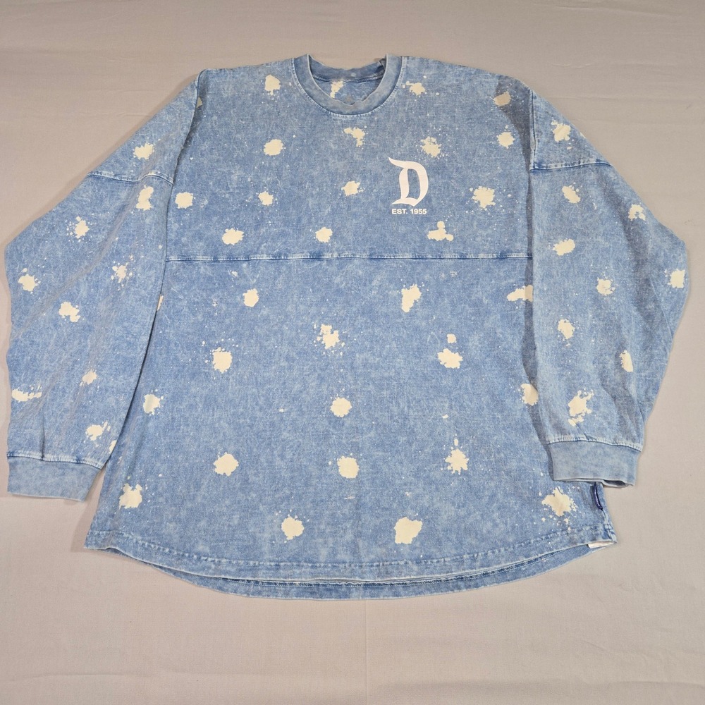 Disney‎ Parks Disneyland Exclusive Bleach Denim Spirit Jersey Adult Size XXL